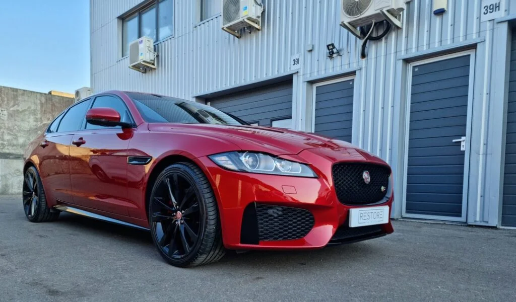 Rezultatai. Jaguar XF